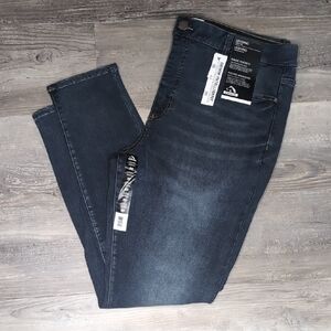 Jordache High Rise Legging Jeans - Dark Blue